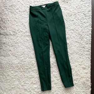 H&M Forest Green Cigarette Pant Size 6